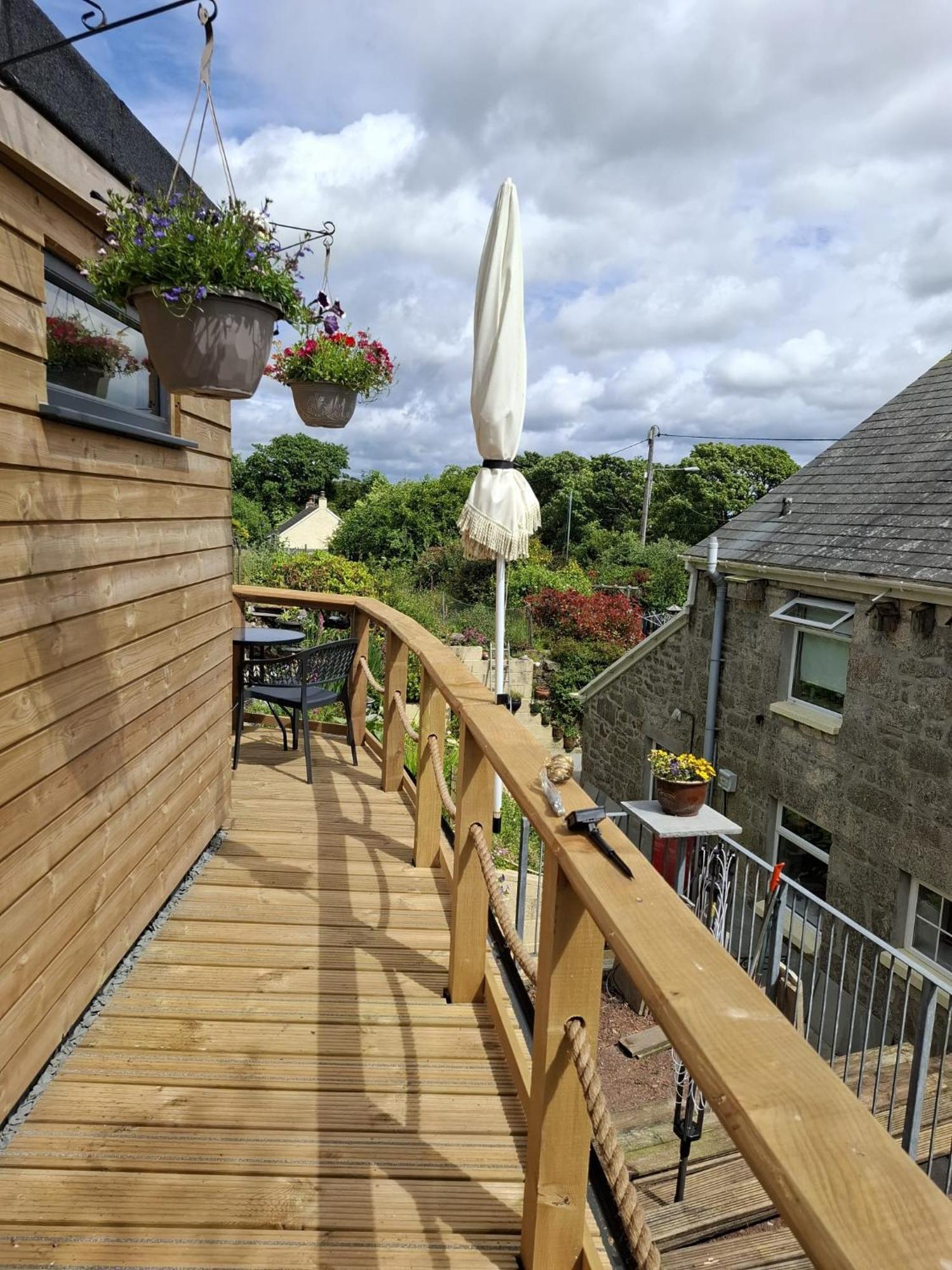 Cosy Cornish Cabin St Austell Exterior foto