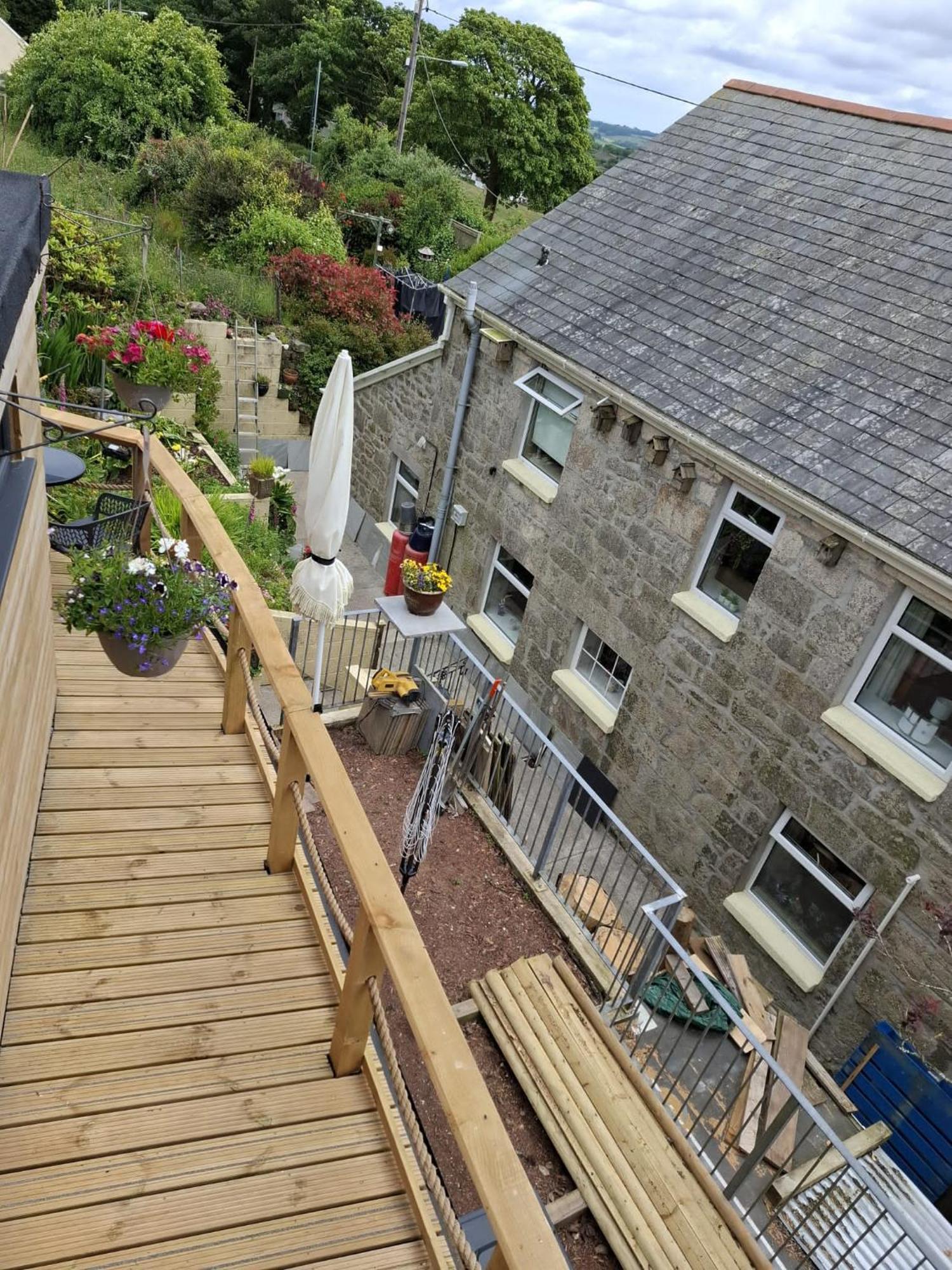 Cosy Cornish Cabin St Austell Exterior foto