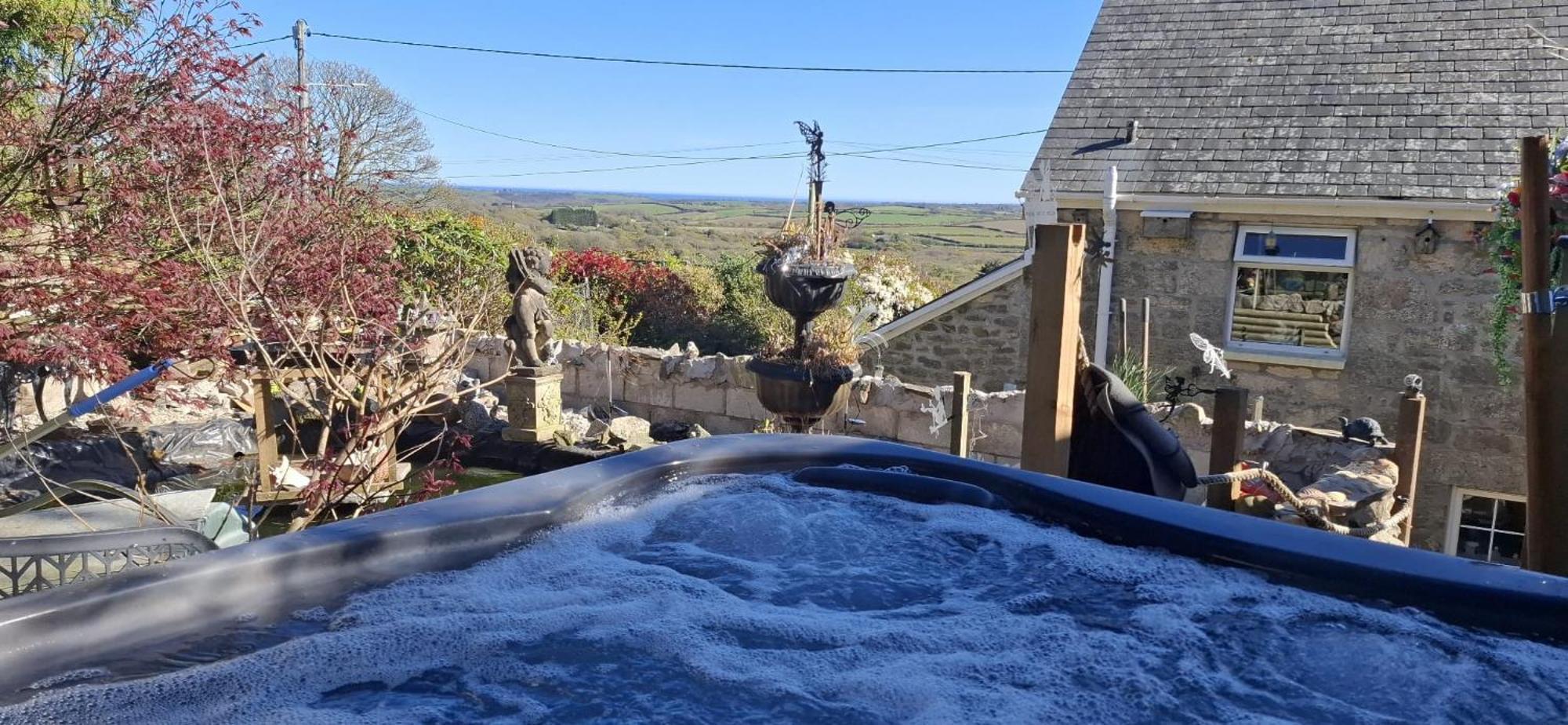 Cosy Cornish Cabin St Austell Exterior foto